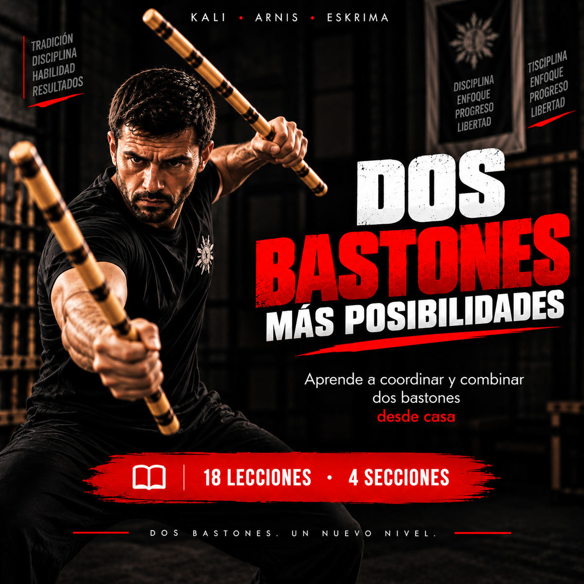 Curso Online de Kali, Arnis y Eskrima desde Casa